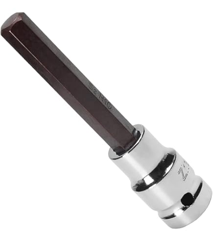 SW-Stahl 3/8 Inch Hex Bit - 10 Mm Allen Bit, Chrome Vanadium Steel, 30 Mm Length For Socket Screws - View #6