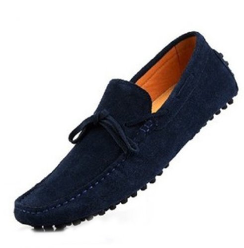 Happyshop Tm Mens Suede Loafers Prom Dress Shoes Moccasin Slippers