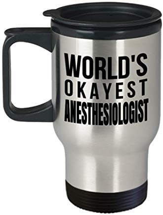 Queen54ferna Worlds Best Anesthesiologist - Anesthetist Doctor Anesthesia Surgeon Gift - Full-colour Mug - World's Best Maxillofacial Surgeon - Travel Mug