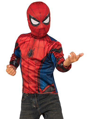 Imagine by Rubies Spider-Man Homecoming 2-In-1 Reversible Costume Top & Web Back Pack, Small