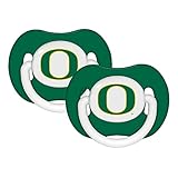 Baby Fanatic NCAA Pacifier 2 Pack, University of Oregon
