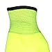 MCR Safety Ninja® Ice Hi-Visibility 15 Gauge Nylon Insulated Cold Weather Gloves, Acrylic Terry Inner, 3/4 HPT Coating, Yellow, 2X-Large, 1-Pair