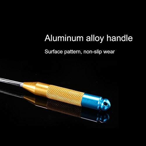 YXLD Multifunction Fish Hook Remover Hooks for Fishing Fishing Tools Fishing Hook Removal Tool Easy Squeeze-Out Fish Hook Separator Tools Portable Easy Reach Stainless Steel with Mutifuctional Plier