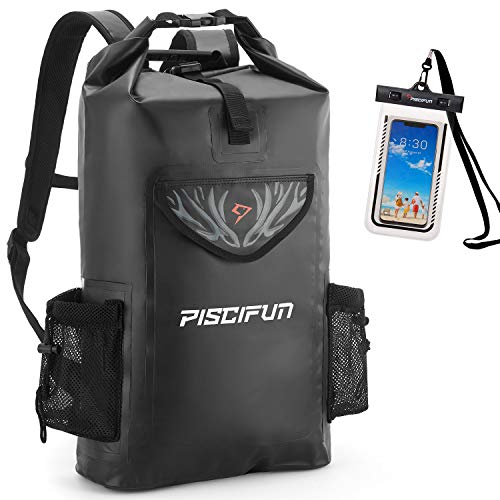 Piscifun Wrapper Dry Backpack with Waterproof Phone Case Waterproof