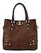 Scarleton Classic Office Tote Bag H127821 -Coffee Brown