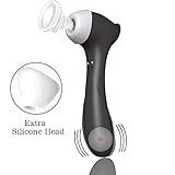 CHEVEN Clitoral Sucking Vibrator, G Spot Clit Dildo Vibrators for Women with Suction & Vibration, Waterproof Clitoral G Spotter Nipple Stimulator Toys for Women Adult Sex Toys for Women and Couples