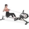 MGIZLJJ Rowing Machines, Rowing Machine,Magnetic Tension System,8 Levels Tension Knob,Adjustment Easy Space Saving,LED…