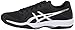 ASICS Womens Gel-Tactic 2 Volleyball Shoe, Black/Silver/White, 8.5 Medium US