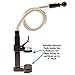 EverywhereFocus Cell Phone Holder, Universal Gooseneck Smartphone Stand, Lazy Bracket 2' Long Arm Mount, Clip up to 4” Wide mobiles & Clamp Grips to 3” Thick. Perfect for Bed, Desk, Kitchen! WH/BK