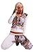 Linsery Women's Letter Print 2 Pieces Long Sleeve Sweatshirts Long Sweatpants Tracksuits