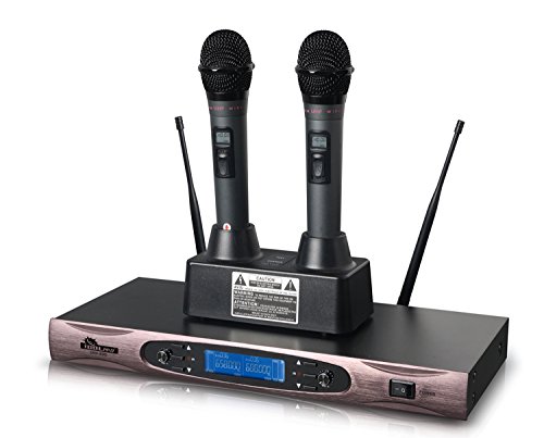 IDOLpro 1400Watts Professional Karaoke Mixing Amplifier With Bluetooth/Equalizer/HDMI Plus Speaker & Dual Rechargeable Wireless Microphone Karaoke System - Thumbnail 5