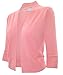 Ever77 Women's 3/4 Sleeve Open Bolero Cardigan/S,M,L,XL/TC1016