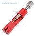 GOGOMY Watch Link Remover Tool Watch Repair Kit for Watch Band Link Pin, Pack of 3 Extra Pins, Red