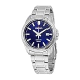 Seiko Quartz Sapphire Blue Dial Stainless Steel Mens Watch SGEH47