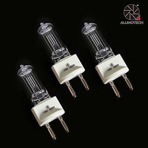 Halogen Lamp 1000W Bulbs For Fresnel Tungsten Spotlight Halogen Lamp Studio Video Light For Camera Lighting Compatible Arri