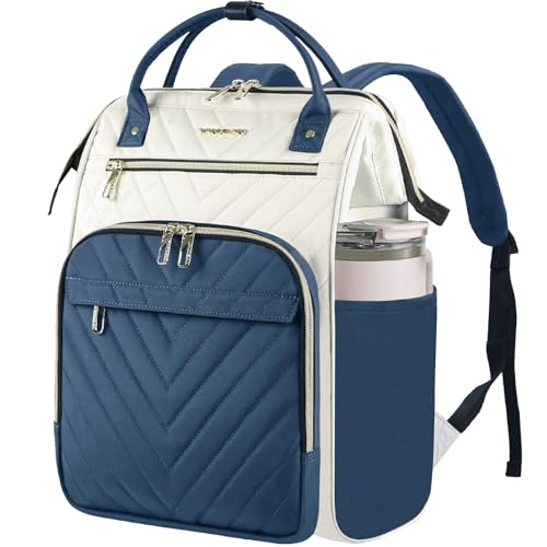 VANKEAN Laptop-Rucksack für Damen – Herren, Computer-Arbeitstasche, Große Kapazität, Wasserdicht, 39,6 cm (15,6 Zoll), Lehrertasche, Business-Reiseruc