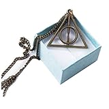 Harry Potter Lovegood Replica of Harry Potter and the Deathly Hallows Inspired Chain (Bronze)