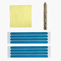 Privacy Screen Adhesive Strips and Slide Mount Tabs