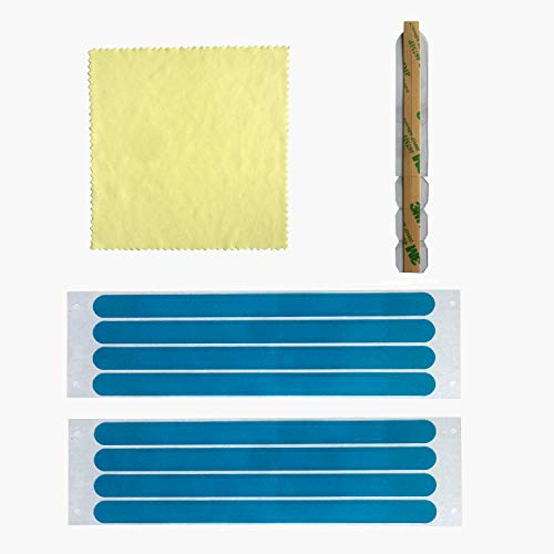 Privacy Screen Adhesive Strips and Slide Mount Tabs