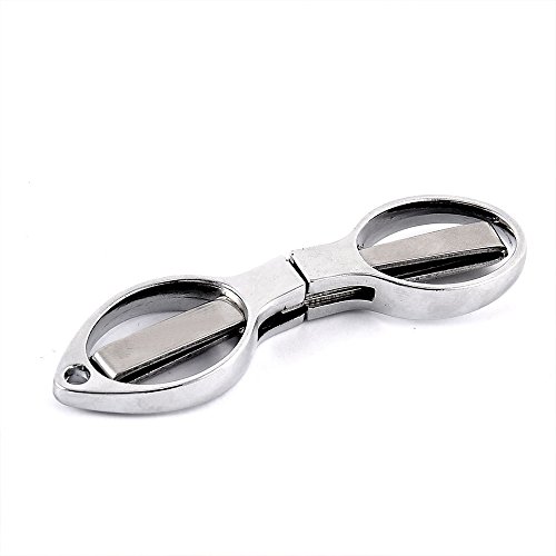 Home Mart Travel Craft Fishing Lead Line 8 Shape Portable Foldable Pocket Sharp Blade Scissors Cutter