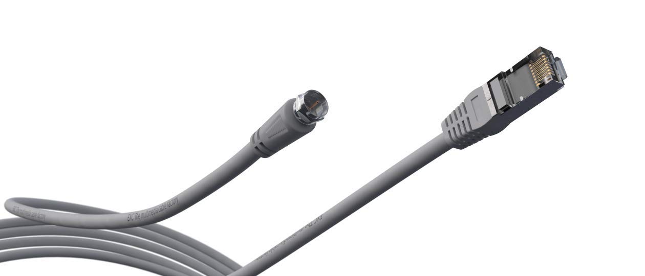 Lineaire TVRFD Cable coaxial (2 m, RJ45, Coaxial, Male connector