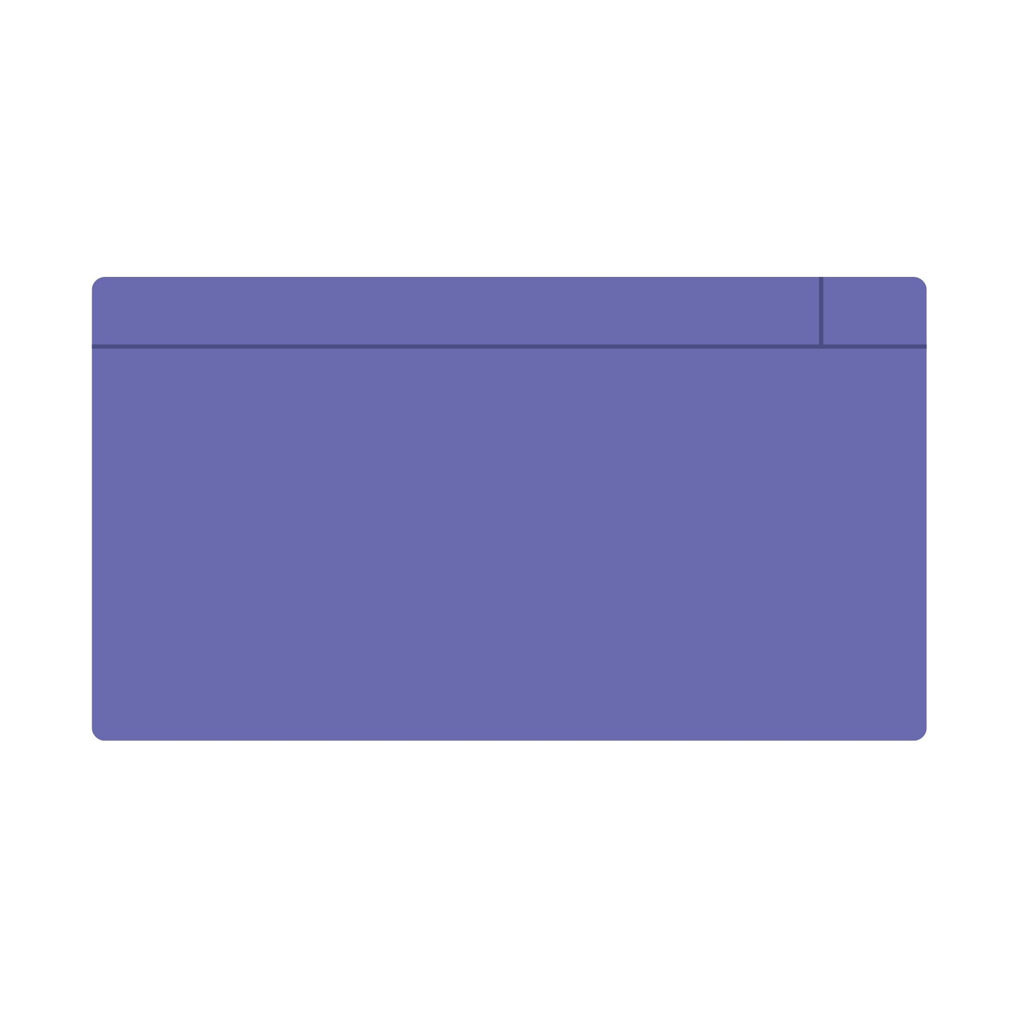 MagFlex® Large Magnetic Scrumboard Magnet with Gloss Purple Dry-Wipe Surface for Creating Removable and Changeable Labels - 140mm x 80mm x 0.85mm - Pack of 5