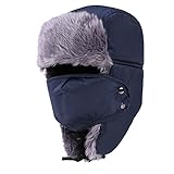 Gaosaili Unisex Winter Hunting Hat Ushanka Windproof Mask Cap