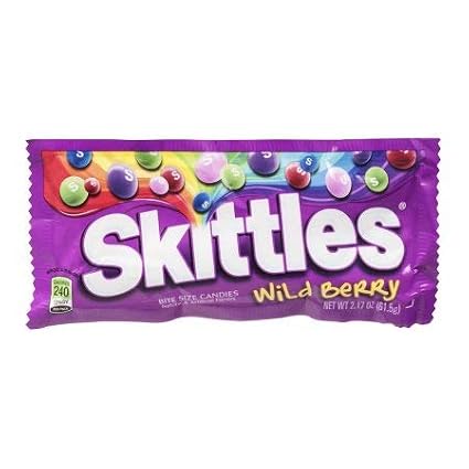 Mars skittles bite size candies Wild berry (040000001621)