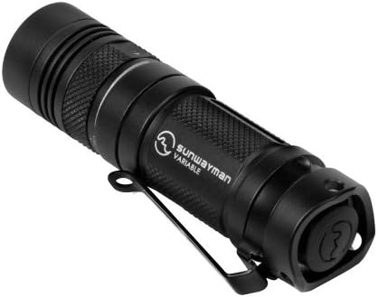 Sunwayman V11R U2 Torch 8 x 2.5 x 2.5 cm Black by Sunwayman
