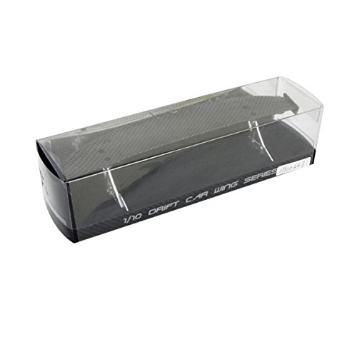 Coolplay 1/10th Scale RC Car Accessories Drift Toy CF Rear Spoiler Wing W/ Stands (#00471)