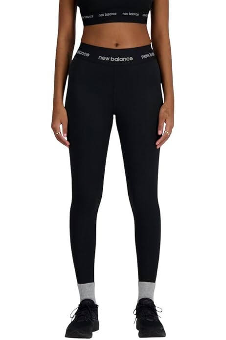 ☆New Balance☆NB Sleek High Rise Sport Legging 25 New Balance Women's NB Sleek High Rise Sport Legging, Black