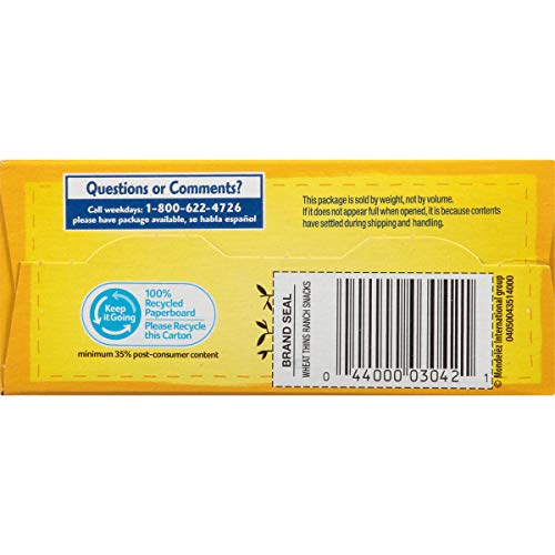 Wheat Thins Crackers, Ranch Flavor, 1 Box (9 oz.) Pricepulse