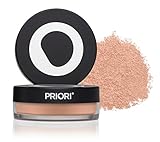 Priori Minerals fx Broad Spectrum 25, All-Natural Sunscreen Powder Foundation SPF 25, Skin Protection, Correction, Perfection, Loose Makeup Minerals, All Skin Types Incl. Sensitive Skin, 5 g (Shade 1)