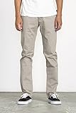 RVCA Men's Stay Pant, Dark Khaki, 32