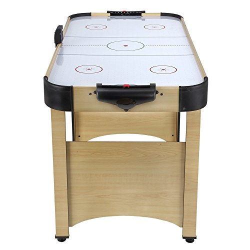ZAAP Electric Ice Air Hockey Table with Electronic Scoring - 4 Foot with Full Height Legs - Pucks and Pushers Included (Certified Refurbished)