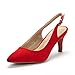 DREAM PAIRS Women's Lop Low Heel Pump Shoes