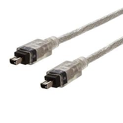 Durpower 6FT Firewire iLink 4-4 Pin DV Video Cable