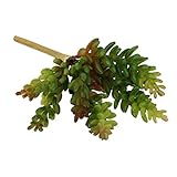 MagiDeal Artificial 7-branch Bunch Succulent Floral Foliage Fake Plant Home Decor