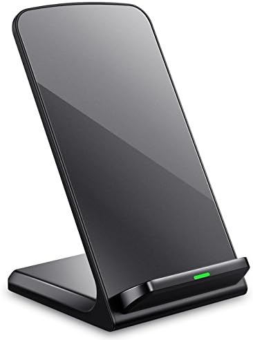 iPhone X Wireless Charger, Fast Wireless Charger Charging Pad Stand(No AC Adapter) for Galaxy Note 8/5 S8/S8 Plus S7/S7 Edge S6 Edge Plus Standard Charge for iPhone X /8/8 Plus Galaxy S9/S9 Plus