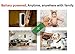 Battery Powered Security Camera, Wireless and Wire-Free, Home Security Camera with Night Vision & PIR Alarm for Baby/Pet Monitor