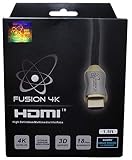 Fusion4K High Speed 4K HDMI Cable (4K @ 60Hz) - Professional Series (1.5 Feet)