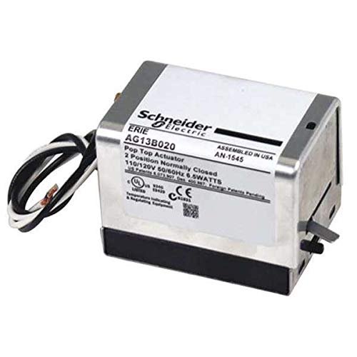 Schneider Electric AG13B020 Tac Erie Spring Return Two-Position General Close-Off Actuator Without End Switch, Normally Closed