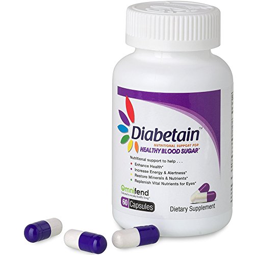 Diabetain Type 2 Diabetes Supplement by Omnifend Diabetic Naturally