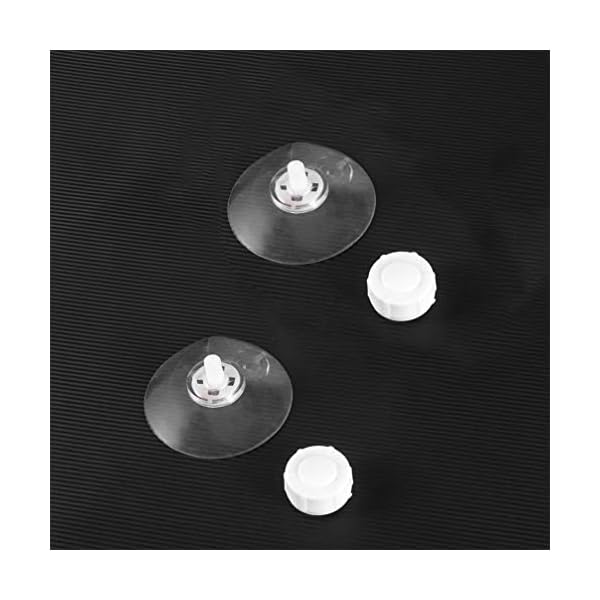 Balacoo 1Pc Pulsantiera per Pesci Corallo Serbatoio Acquario Acquario 5 Fori Decorazione per Ornamenti Barriera…