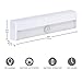 Brilliant Evolution Wireless LED Stair Lights with Motion Sensor - 3-Pack Battery Operated Night Light for Indoor Stairs, Hallways, and Closets - Stick On Motion Lights - 3000K Warm White - 7x2-Inch