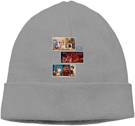 Jirushi Unisex The Secret Life Of Pets Family Beanie Cap Hat Ski Hat Caps Beanie Cap Hat DeepHeather