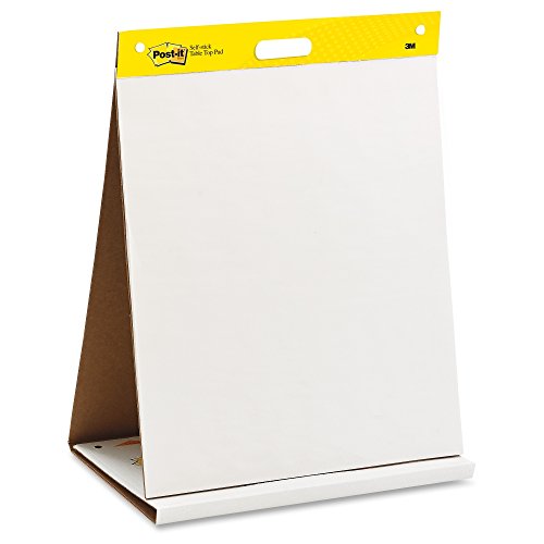 3M Tabletop Easel Pad, Super Sticky, 20 Sht, 20