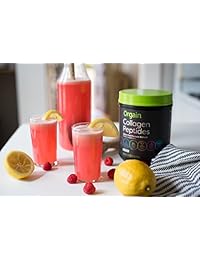 Orgain Grass Fed Pasture Raised Hydrolyzed Collagen Protein Powder, Soy Free, Non-GMO, Type I and...