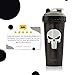 Performa Perfect Shaker - The Punisher Shaker Bottle, Best Leak Free Bottle with Actionrod Mixing Technology for Your Sports & Fitness Needs! Dishwasher & Shatter Proof
