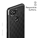 Caseology Parallax for Google Pixel 2 XL Case (2017) - Award Winning Design - Black